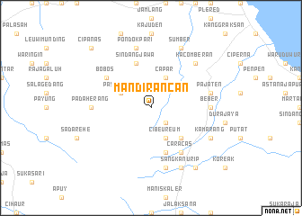 map of Mandirancan