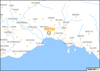 map of Mandi