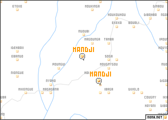 map of Mandji