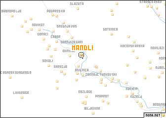 map of Mandli