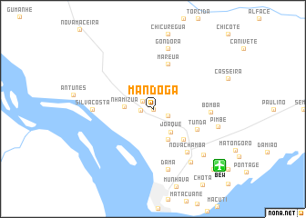 map of Mandoga