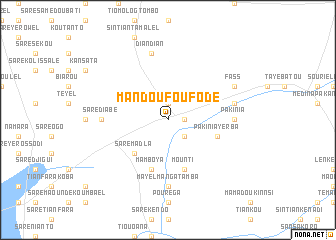 map of Mandoufou Fodé