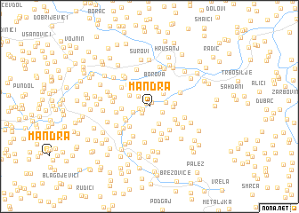 map of Mandra