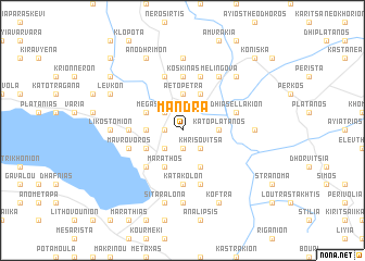map of Mándra