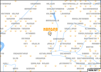 map of Māndra