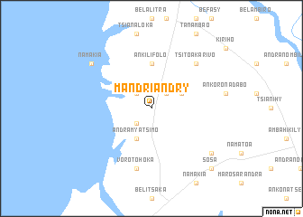 map of Mandriandry