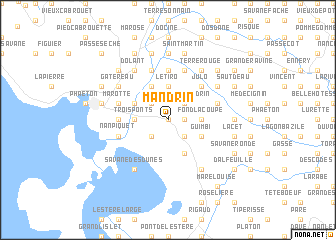 map of Mandrin