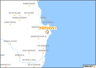 map of Mandrisy