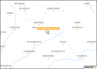 map of Mandroarea