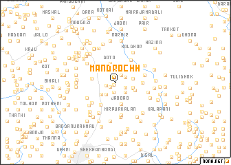 map of Mandrochh