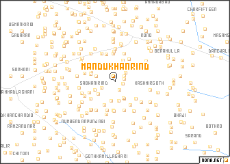 map of Mandu Khān Rind