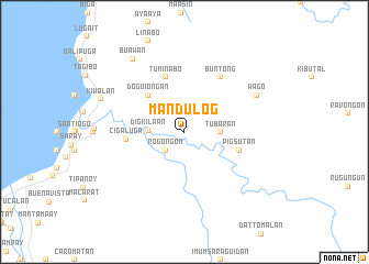 map of Mandulog