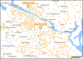 map of Mandūri