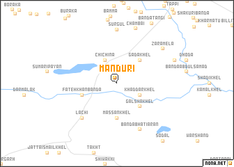 map of Mandūri