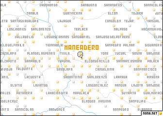 map of Maneadero