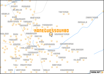 map of Manéguessoumbo