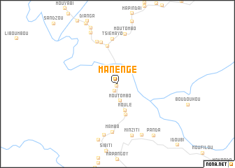 map of Manengé
