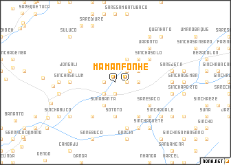 map of Manfonhe