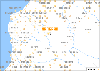 map of Mangaan