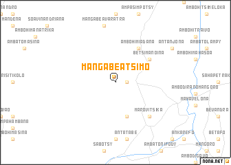 map of Mangabe Atsimo