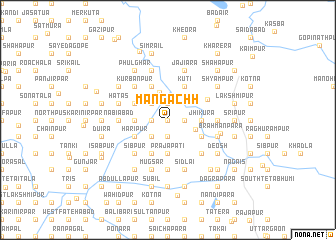 map of Mangāchh