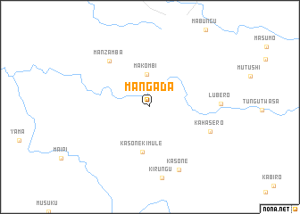 map of Mangada