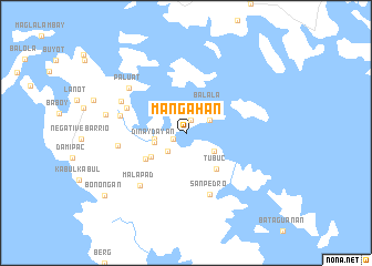 map of Mangahan
