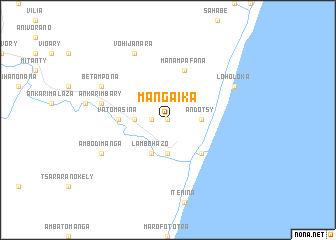 map of Mangaika
