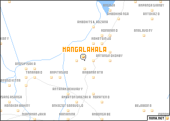 map of Mangalahala