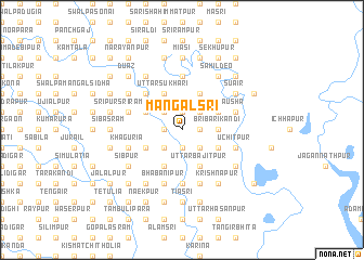 map of Mangalsri