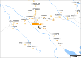 map of Mangandzi