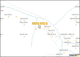 map of Mangango