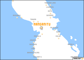 map of Manganitu