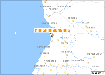 map of Mangarabombang