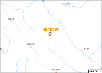 map of Māngarh