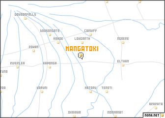 map of Mangatoki