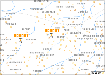 map of Mangat