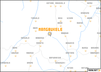 map of Mangbukele