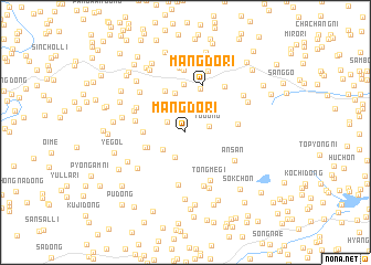 map of Mangdo-ri