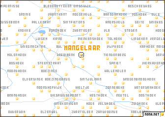 map of Mangelaar