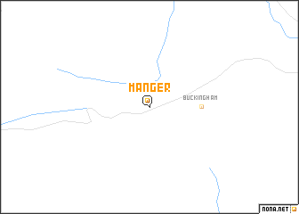 map of Manger