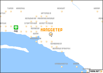 map of Manggetep