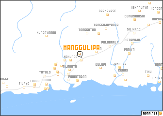 map of Manggulipa