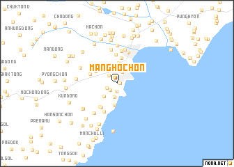 map of Mangho-ch\