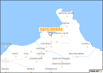 map of Mangiapane