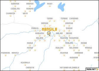 map of Mangila