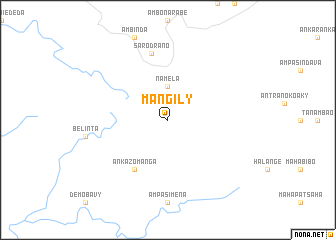 map of Mangily