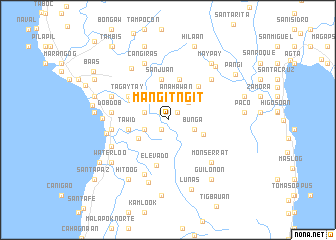 map of Mangitngit