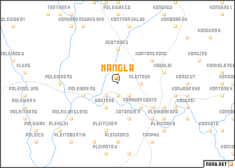 map of Mang La