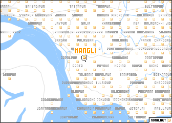 map of Mangli